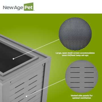 Buy ECOFLEX 36" Mojave Reptile Lounge - Durable Habitat