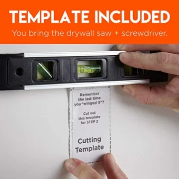 Best ECHOGEAR Wall Brush Plate for Hiding Cables