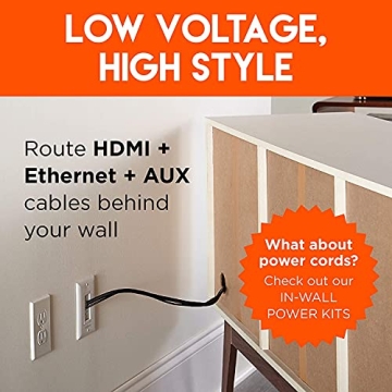 Best ECHOGEAR Wall Brush Plate for Hiding Cables