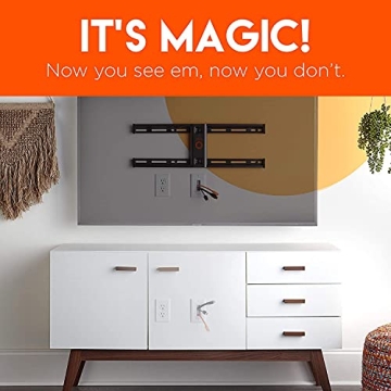 Best ECHOGEAR Wall Brush Plate for Hiding Cables