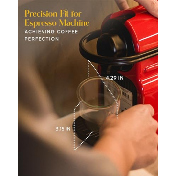 Kitchables Double Walled Glass Coffee Mugs Set of 4 Insulated