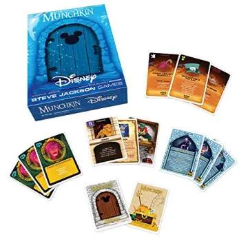 USAOPOLY Munchkin Disney Card Game for Family Fun
