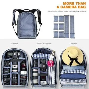 K&F Concept Camera Backpack | Professional Photography Bag