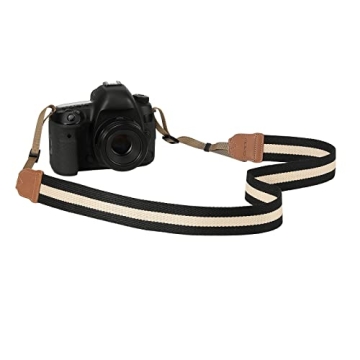 MoKo Adjustable Cotton Woven Camera Strap - Perfect for All Cameras