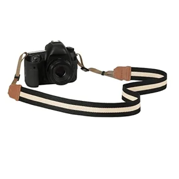 MoKo Adjustable Cotton Woven Camera Strap - Perfect for All Cameras