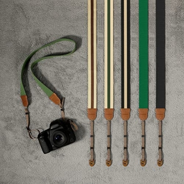 MoKo Adjustable Cotton Camera Strap for All Photographers