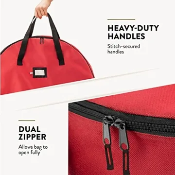 ZOBER Christmas Wreath Storage Container - 36 Inch