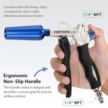 FIRSTINFO Adjustable Air Flow Blow Gun for All Cleaning Tasks