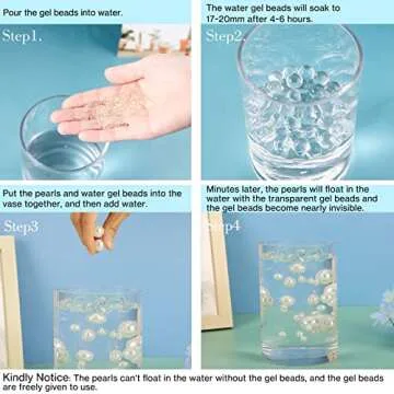 Suream Floating Beads for Stunning Centerpieces