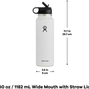 Hydro Flask Wide Mouth Straw - Eco-Friendly Choice