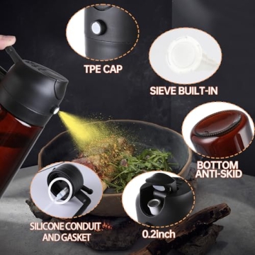 2-in-1 Oil Dispenser and Sprayer - 470ml