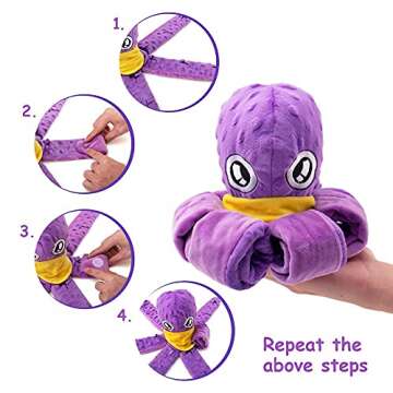 TOTARK Dog Snuffle Toy Dog Enrichment Toys, Dogs Puzzle Games Interactive Puppy Toys Chew Toys Slow ...