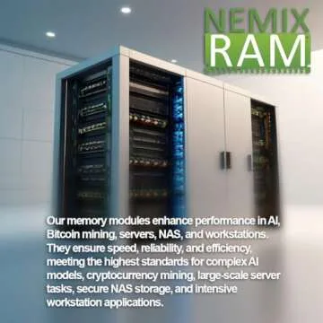 NEMIX RAM 2TB (8X256GB) DDR4 3200MHZ PC4-25600 8Rx4 1.2V CL22 288-PIN ECC RDIMM Registered Server Memory KIT