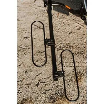 Swagman Bicycle Carrier TRAVELER XC2 RV Approved Hitch Mount Bike Rack , Black