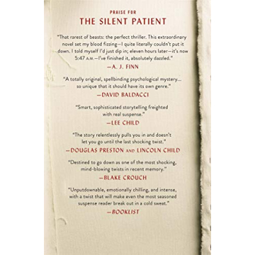 The Silent Patient: Gripping Psychological Thriller Book