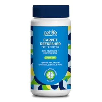 Pet Life Unlimited Carpet Refresher Powder - Plant-Based Deodorizer for Pets
