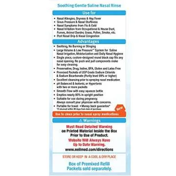 Gentle NeilMed Sinus Rinse Pediatric Kit for Daily Care