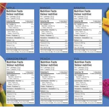ONETANG Freeze-Dried Mixed Fruit, 12 Pack Single-Serve Pack, Non GMO, Kosher, No Add Sugar, Gluten f...