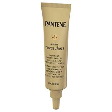 Pantene Sulfate Free Shampoo and Conditioner Plus Hair Mask Rescue Shot Treatment, with Jojoba Oil for Curly Hair, Nutrient Blends Complete Curl Care