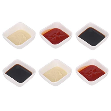 Belinlen Stylish 3oz Ceramic Dip Bowls Set - Perfect for Sauces