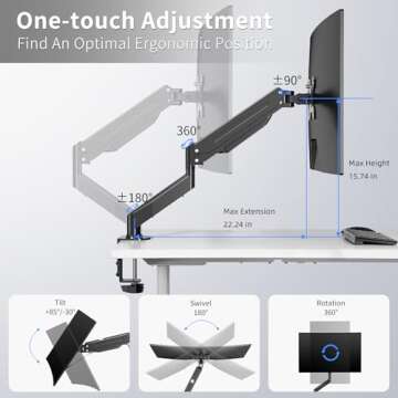 Optimize Your Workspace with Suptek Monitor Mount