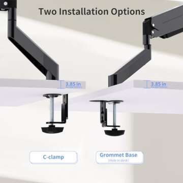 Optimize Your Workspace with Suptek Monitor Mount