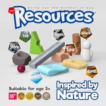 Taksa Toys Creative Unique Building Stem Toys for Kids Ages 4 5 6 7+ Educational Blocks Resources fo...