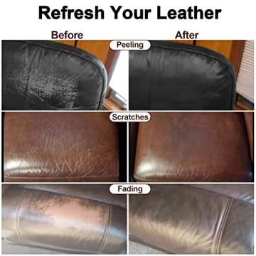 Drtulz Black Leather Recoloring Balm - Repair & Restore Leather