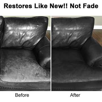 Drtulz Black Leather Recoloring Balm - Repair & Restore Leather