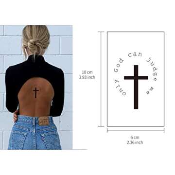 DIVAWOO Realistic Temporary Tattoo for All Occasions