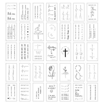 DIVAWOO Realistic Temporary Tattoo for All Occasions