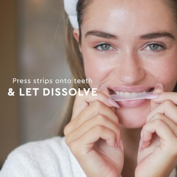 MOON Whitening Strips - Vegan, Enamel-Safe, No Sensitivity