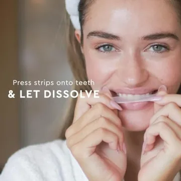 MOON Whitening Strips - Vegan, Enamel-Safe, No Sensitivity