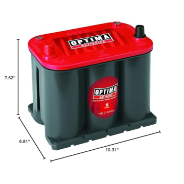 OPTIMA 25 RedTop AGM Battery High Performance 720 CCA