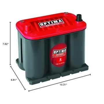 OPTIMA 25 RedTop AGM Battery High Performance 720 CCA