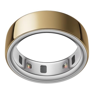 Oura Ring 4 - Gold Smart Ring with Health Tracking