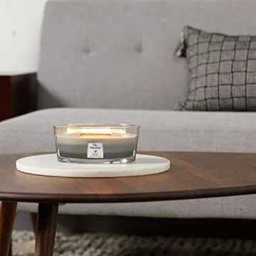 Woodwick Ellipse Trilogy Candle with Crackling Wick - 50hr Burn
