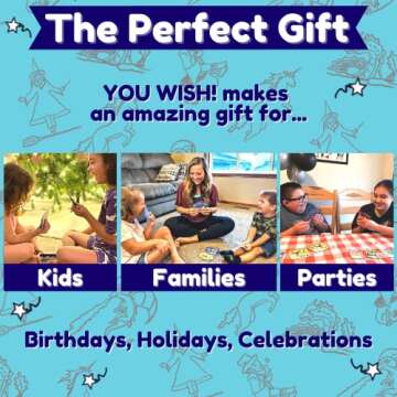 You Wish! Magical Creatures Card Game for Family Fun