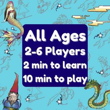 You Wish! Magical Creatures Card Game for Family Fun