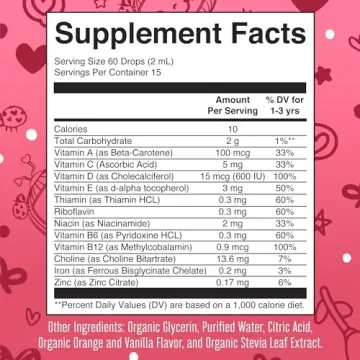 MaryRuth Toddler Multivitamins | Organic Liquid Drops for Kids