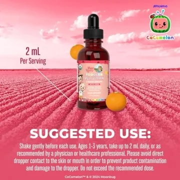 MaryRuth Toddler Multivitamins | Organic Liquid Drops for Kids