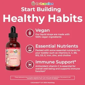 MaryRuth Toddler Multivitamins | Organic Liquid Drops for Kids