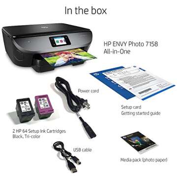 HP ENVY 7158 Wireless All-in-One Printer for Versatile Use