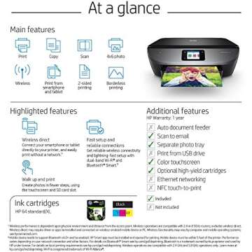 HP ENVY 7158 Wireless All-in-One Printer for Versatile Use