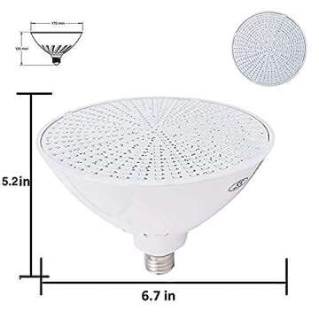 Life-Bulb LED Pool Light for Inground Pools with RGB
