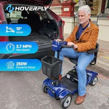 Hoverfly T4 Mobility Scooter: Comfort & Safety Redefined for Adventurers