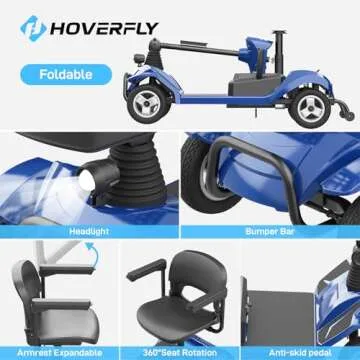 Hoverfly T4 Mobility Scooter: Smart, Safe & Comfortable Travel