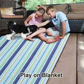 FashionLive Beach Blanket – Extra Large, Waterproof & Lightweight Outdoor Mat
