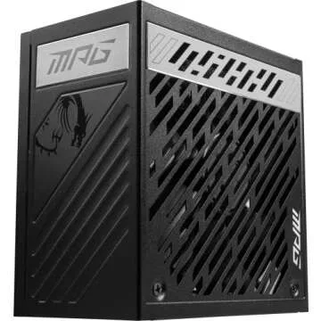 MSI MPG A1000G 1000W Gaming Power Supply - 80 Plus Gold Certified