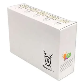 Königswerk Analog Alarm Clock, 6 inch Silent Non Ticking Small Clock with Night Light, Battery Operated Simply Design for Bedroom, Bedside, Living Room, Room Decor, Desk, Table (Yellow)